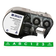 Brady BMP41/BMP51/BMP53/M511 Label - M4C-500-595-GN-WT